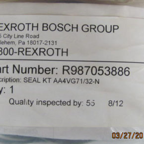 Rexroth Seal kit AA4VG71